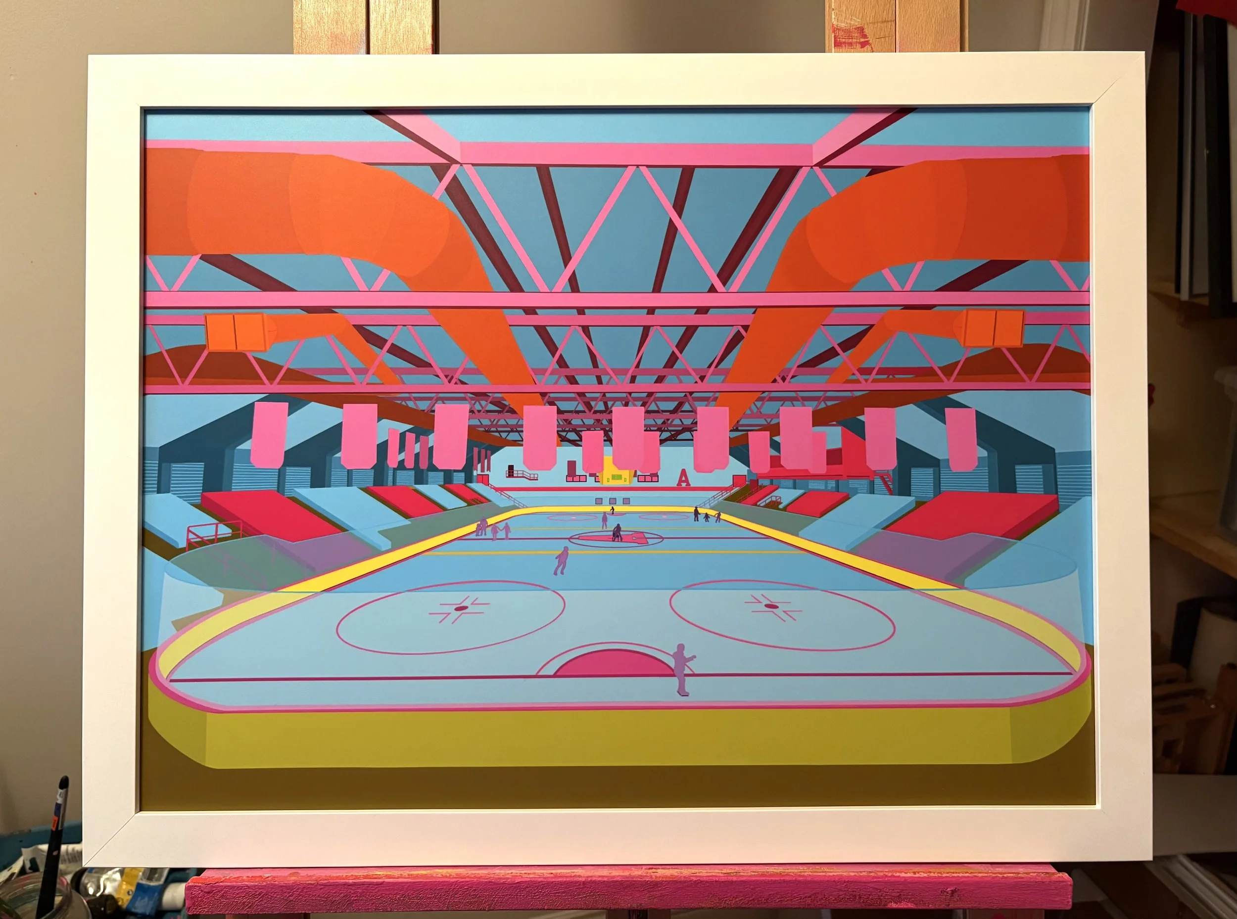 The Rink (framed)