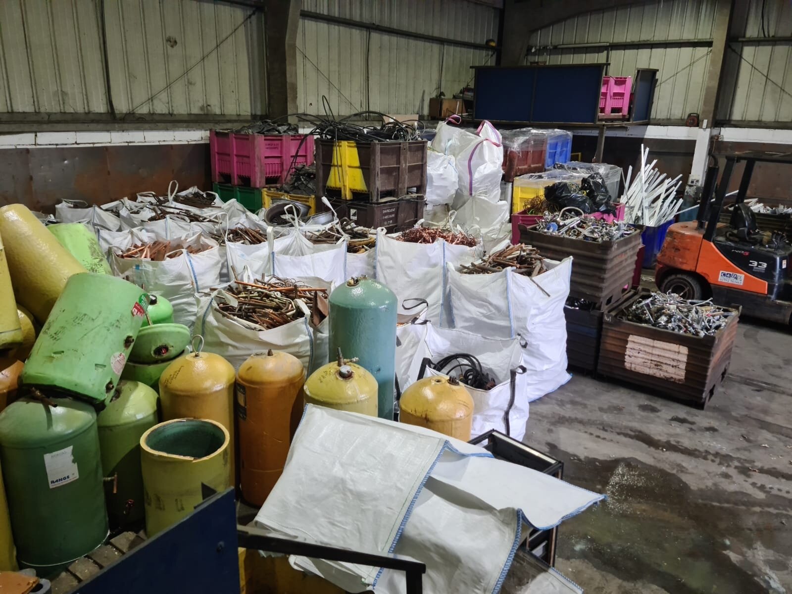 Stort Mill Recycling Scrap Metal Merchants Essex & Hertfordshire