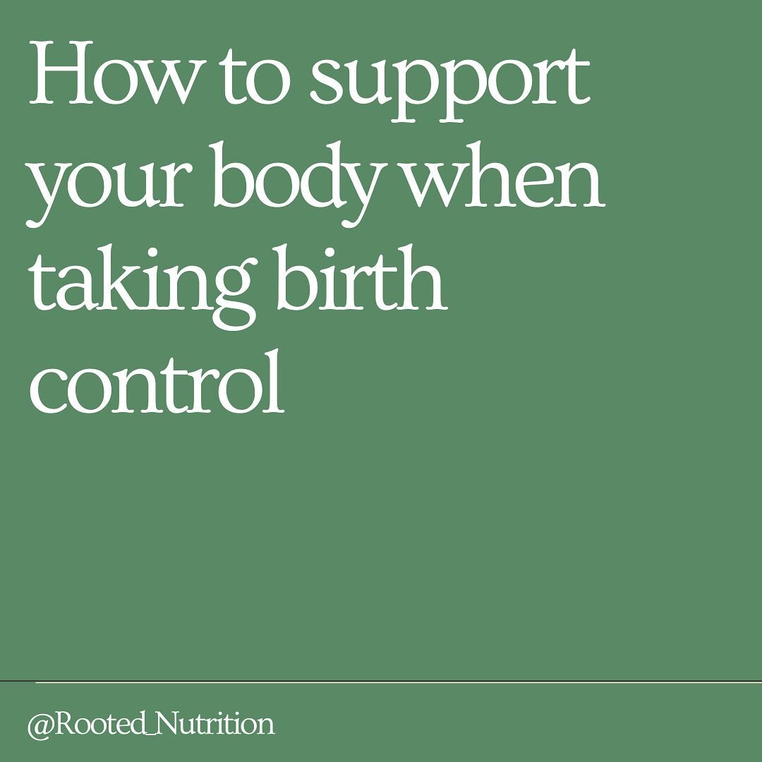 If you&rsquo;re on hormonal birth control [SAVE THIS POST]

Being on hormonal birth control can be:
🔸A breeze
🔸A nightmare
🔸Somewhere in between.
⠀⠀⠀⠀⠀⠀
No matter what your experience is, it&rsquo;s important to look after your body when taking ho