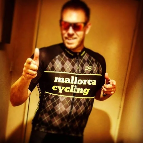 Off out for a ride with my Mallorca kit on