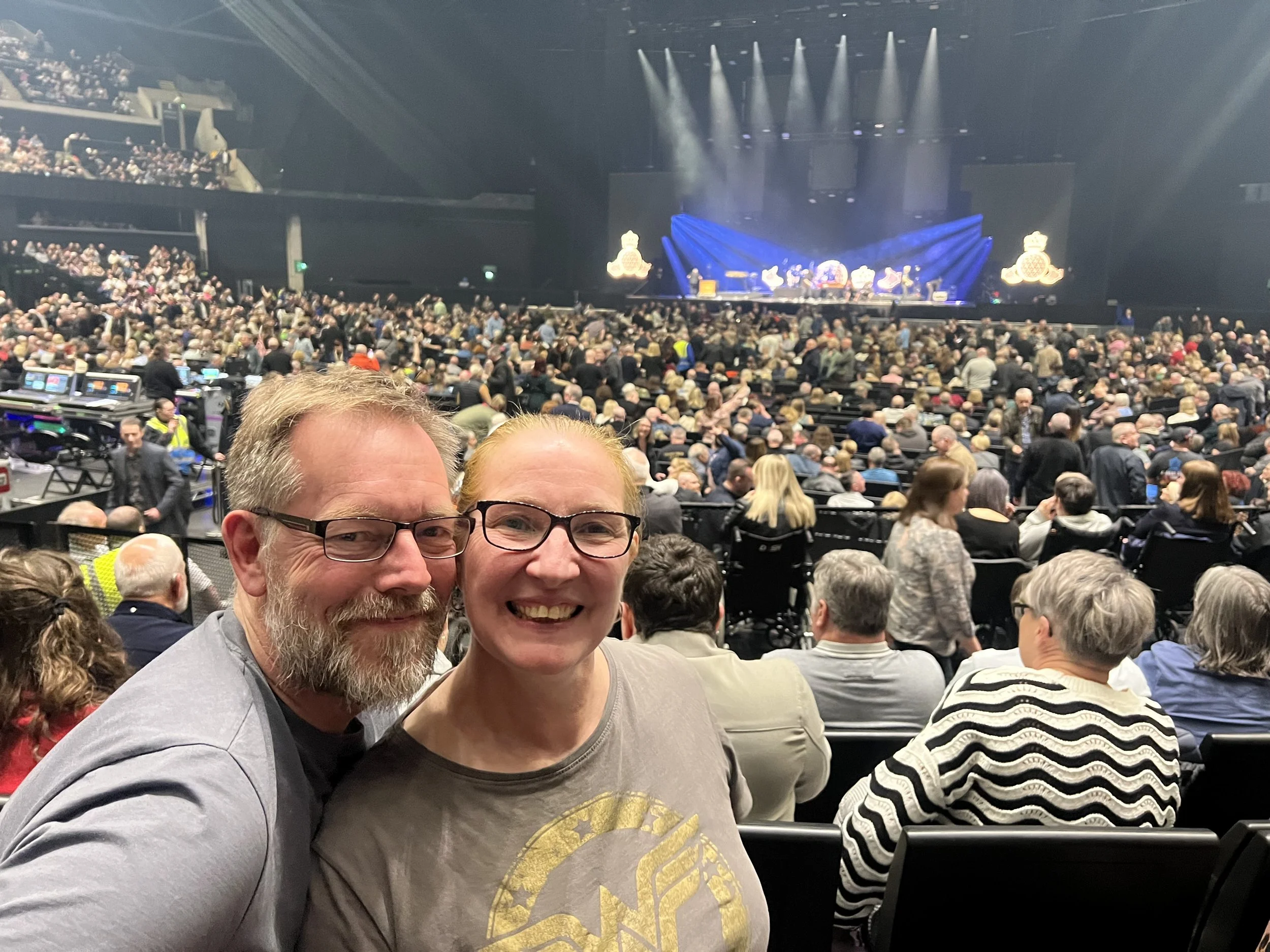 Trip to see Simple Minds in Glasgow