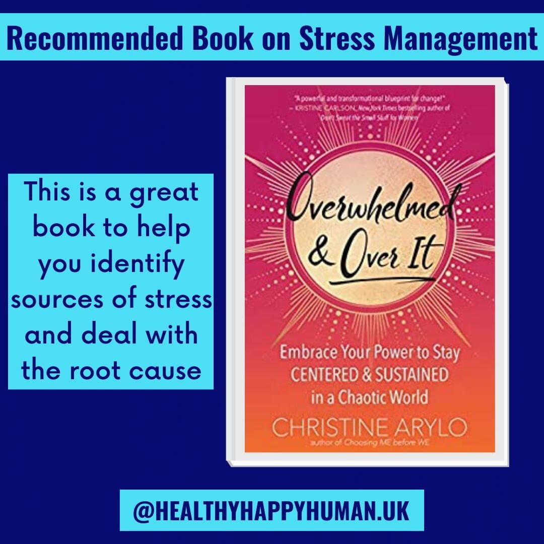 My favourite book on Stress Management⁣
⁣
I recently read this book - Overwhelmed and Over It by Christine Arylo @christinearylo and absolutely loved the exercises to get to the bottom of our stress and desire to overwork or overplease and use up our