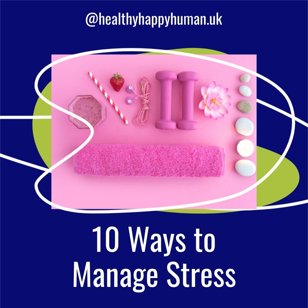 Read my blog on 10 ways to manage stress:⁣
⁣
https://www.healthyhappyhuman.uk/blog/how-to-manage-stress