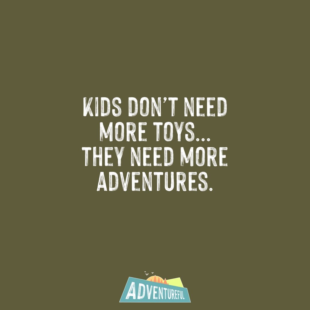 A nice reminder as we head into the week. Not a call to go on a &lsquo;returning&rsquo; rampage, just a friendly reminder to make it a point to get outside.🤪🙏🏼🤙🏼

✨Follow us and use the hashtag #adventurefulkids to be featured.

・・・

#mindfulkid