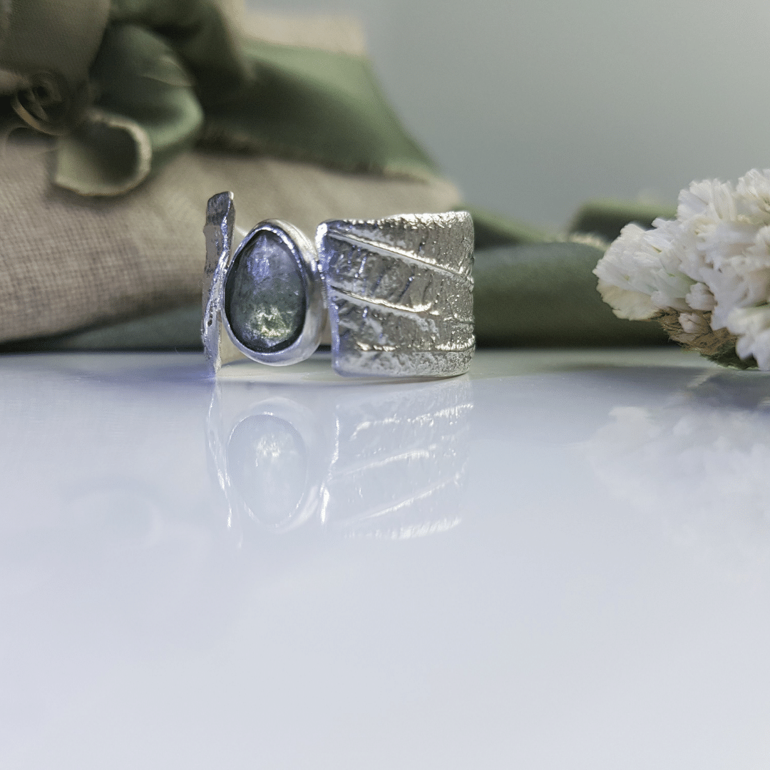  Susannah uses recycled silver and ethically sourced materials. Every detail is exquisite. She designed the ring to just how I imagined it to look. I was kept informed at every step and even chose the stone that went in it. I absolutely love it. They