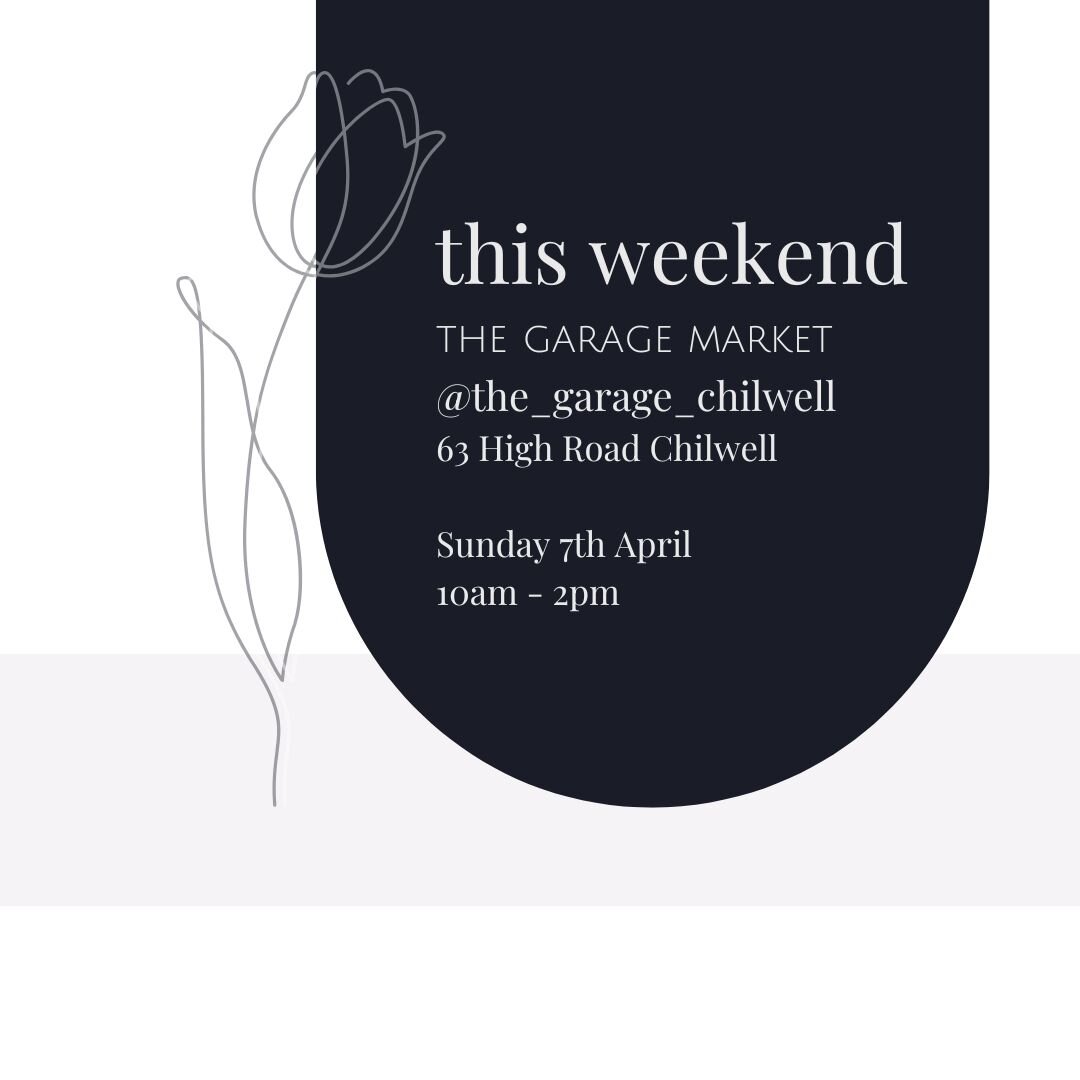 🥀 This weekend....

I'll be back at the old favourite @the_garage_chilwell on Sunday 7th April.  It seems ages since I've been, so it will be lovely to catch-up with you all again. Do drop by and say hello if you can 👋

I'm bringing with me my new 
