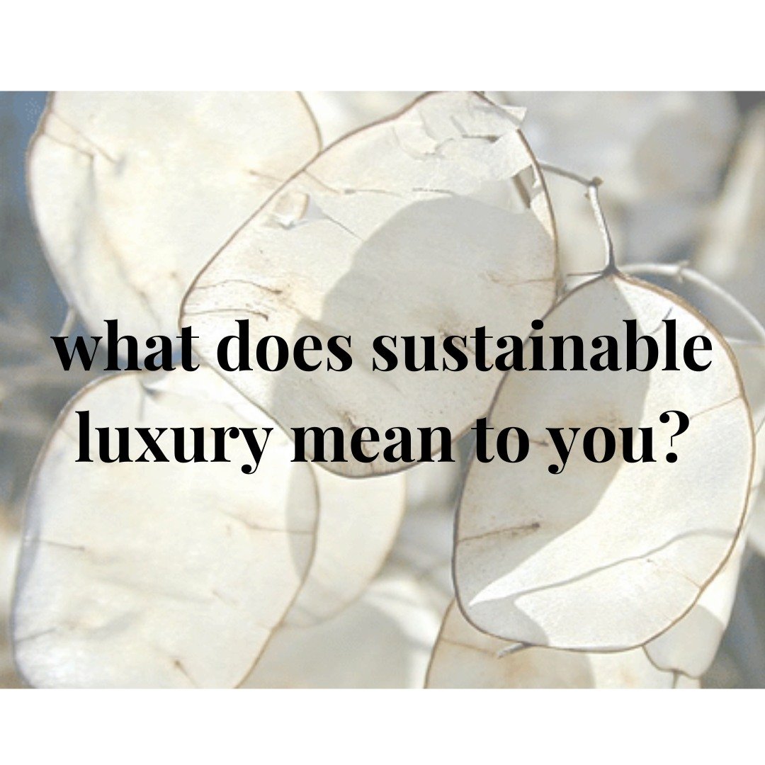 🥀 Sustainable luxury

🥀 I love it when customers talk to me about memories of family members wearing specific pieces of jewellery, or the meaning behind a gift of jewellery bought for them by someone special. For me then, luxury in jewellery isn&rs