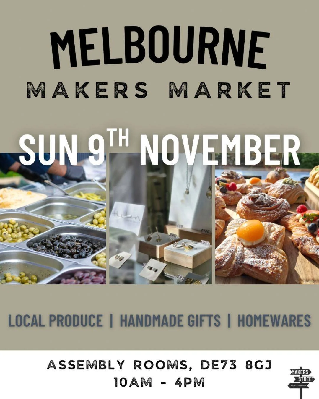 🌷Sunday 9th November - Assemble Rooms, Melbourne🌷

And you'll find me and my handmade silver jewellery in the lovely Melbourne, Derbyshire.

I'll be at the Assembly Rooms with @makers_street between 10am and 4pm. 

I have several new pieces since I