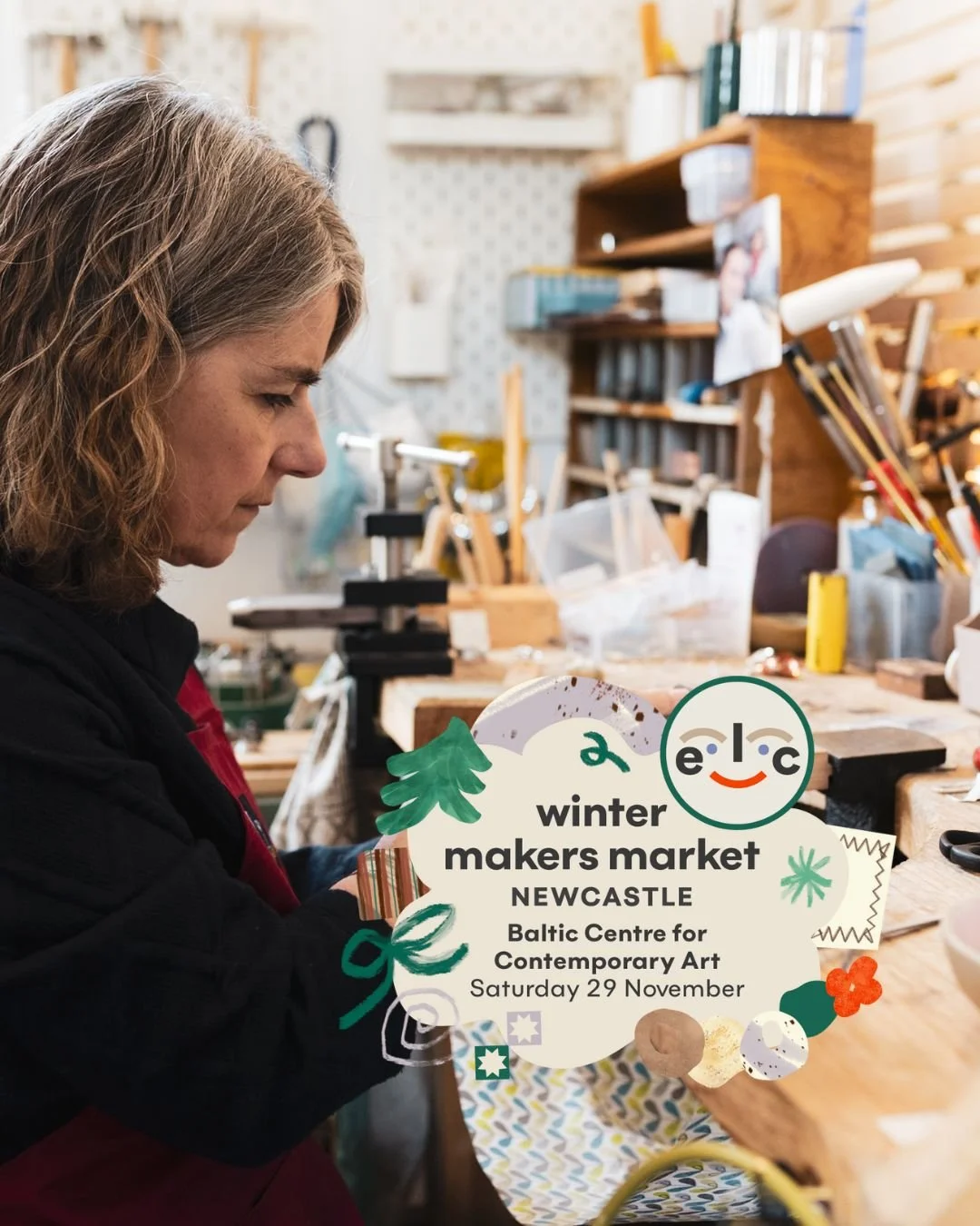 This Saturday - I'm in NEWCASTLE! 🥳

After an absolutely fabulous day with @endlesslovecreative in Sheffield last Saturday, I'm back on the road this Saturday 29th November heading to no other than the @balticgateshead for the ELC Newcastle Makers M