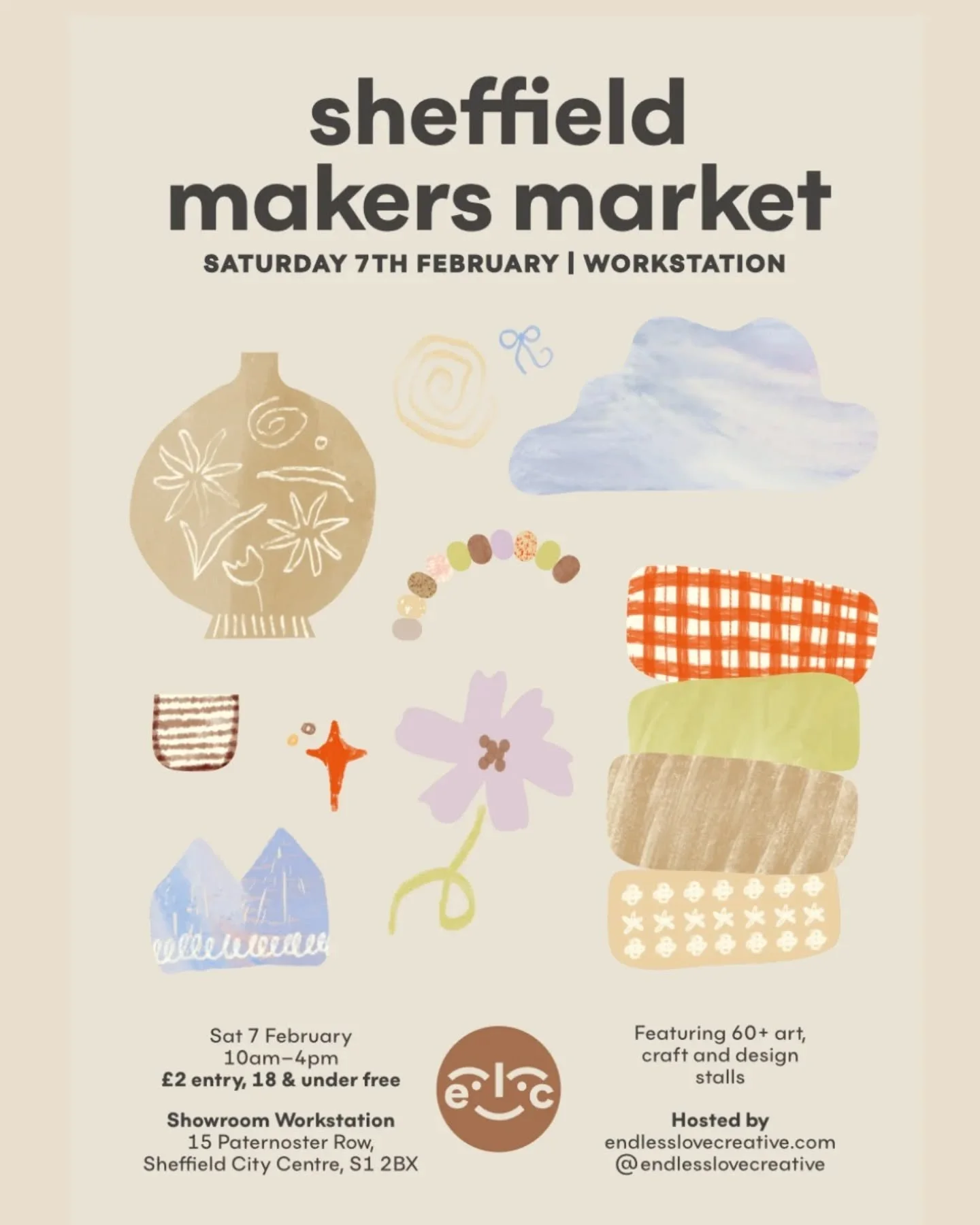 Bangles finished, boxes sorted, car packed, lunch made, flask washed and pjs on..... 👸

It must be a market day tomorrow! Yay!

You coming?

🧡 @endlesslovecreative

🎪 Showroom Workstation
15 Paternester Row
Sheffield City Centre
S1 2BX

⏰️ 10am - 