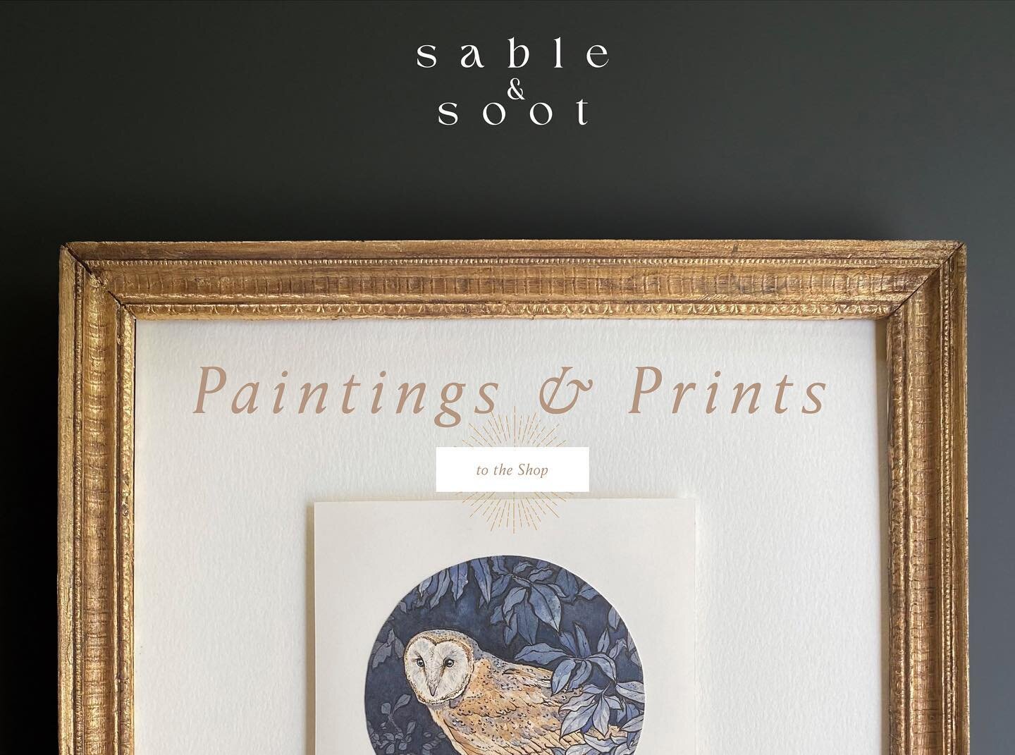 A look at my new site. ✨link in bio.