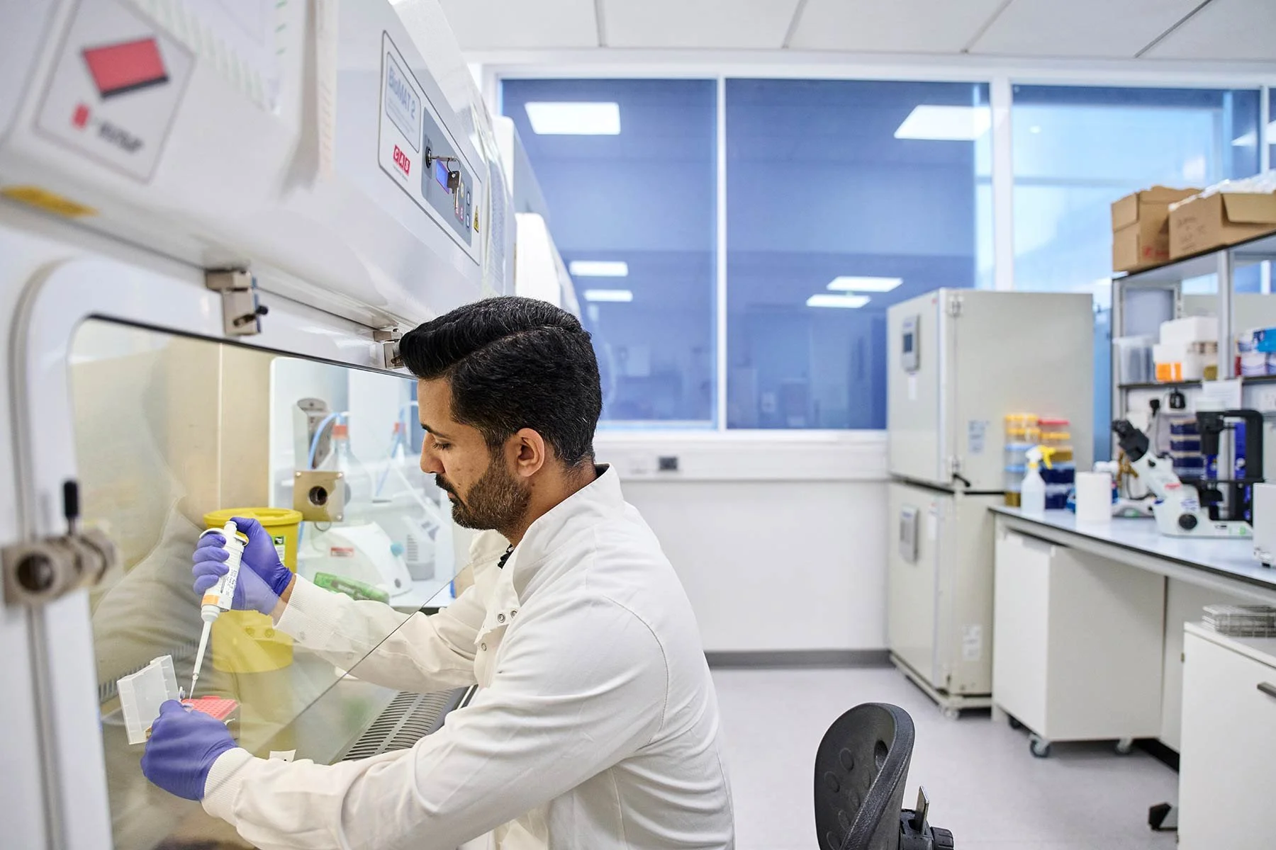 Cancer Research science photography