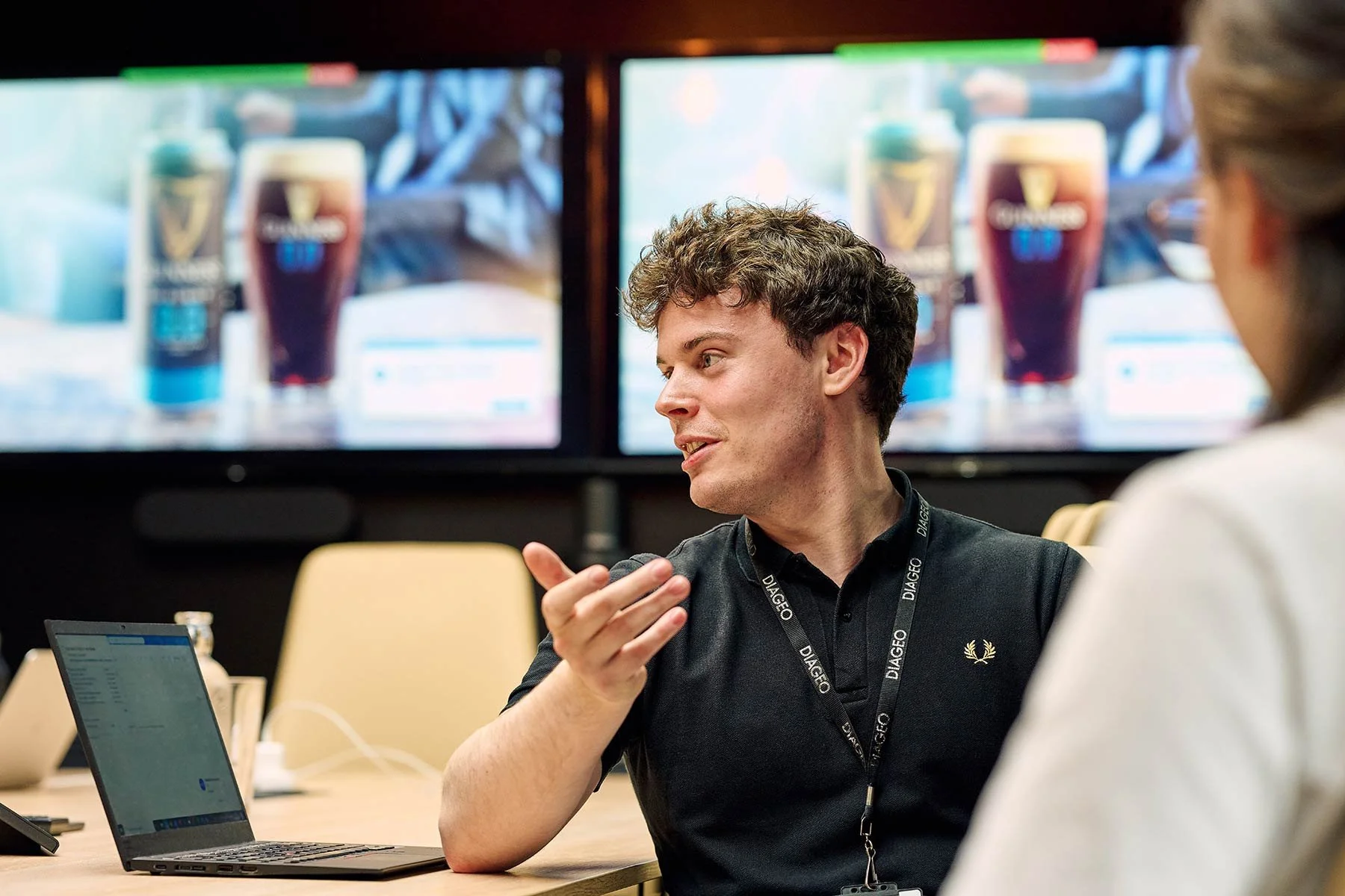 Corporate photography for Diageo