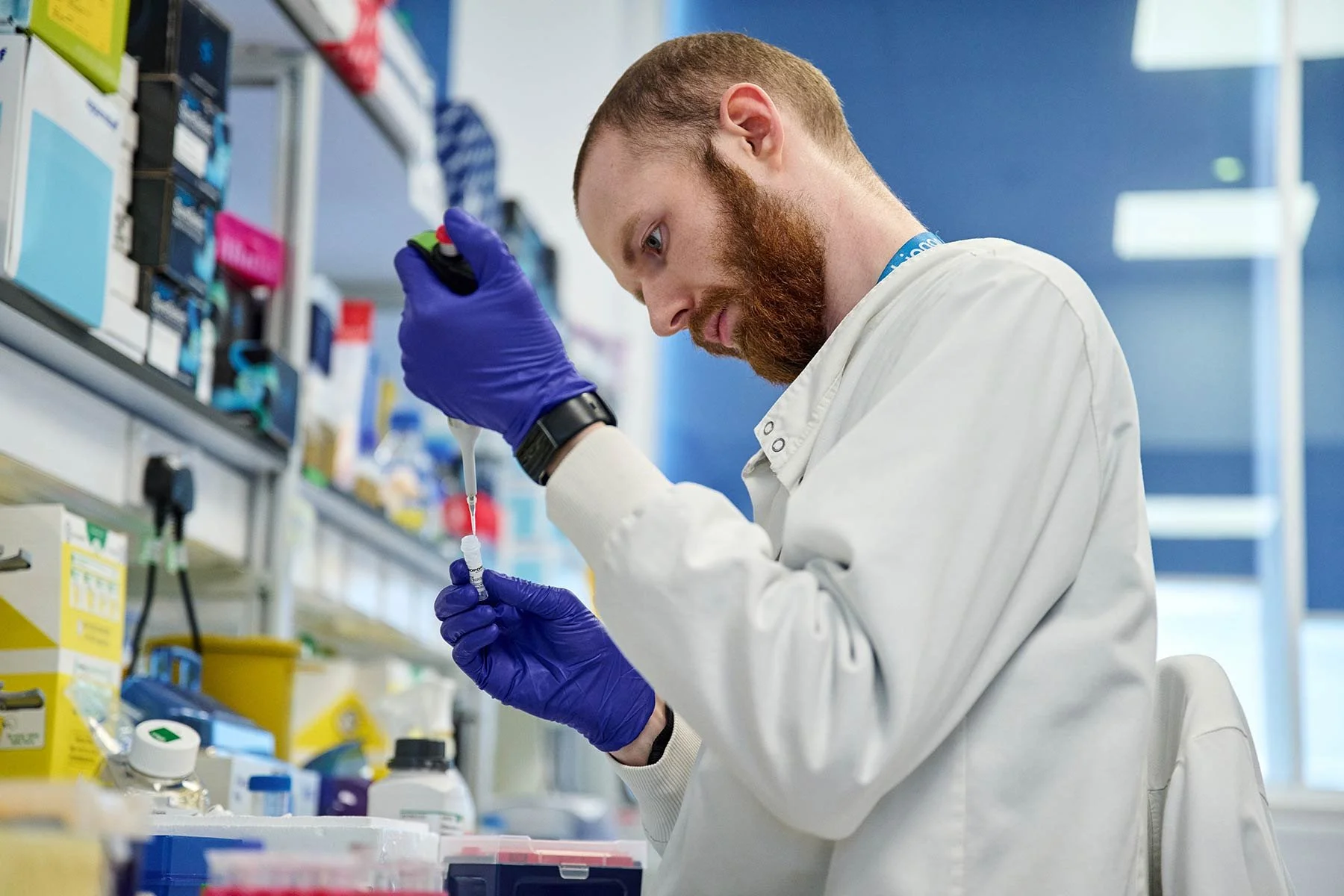 Cancer Research science photography