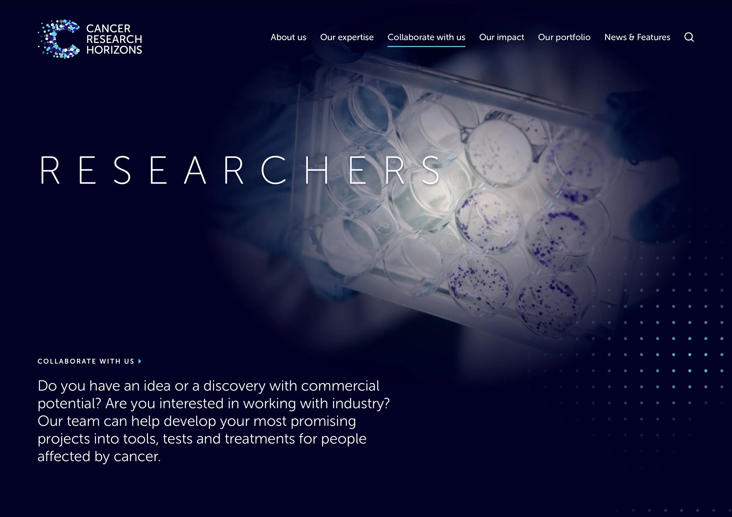 Cancer Research science photography