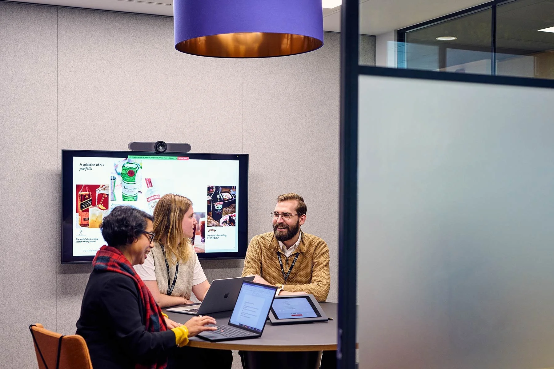 Corporate photography for Diageo