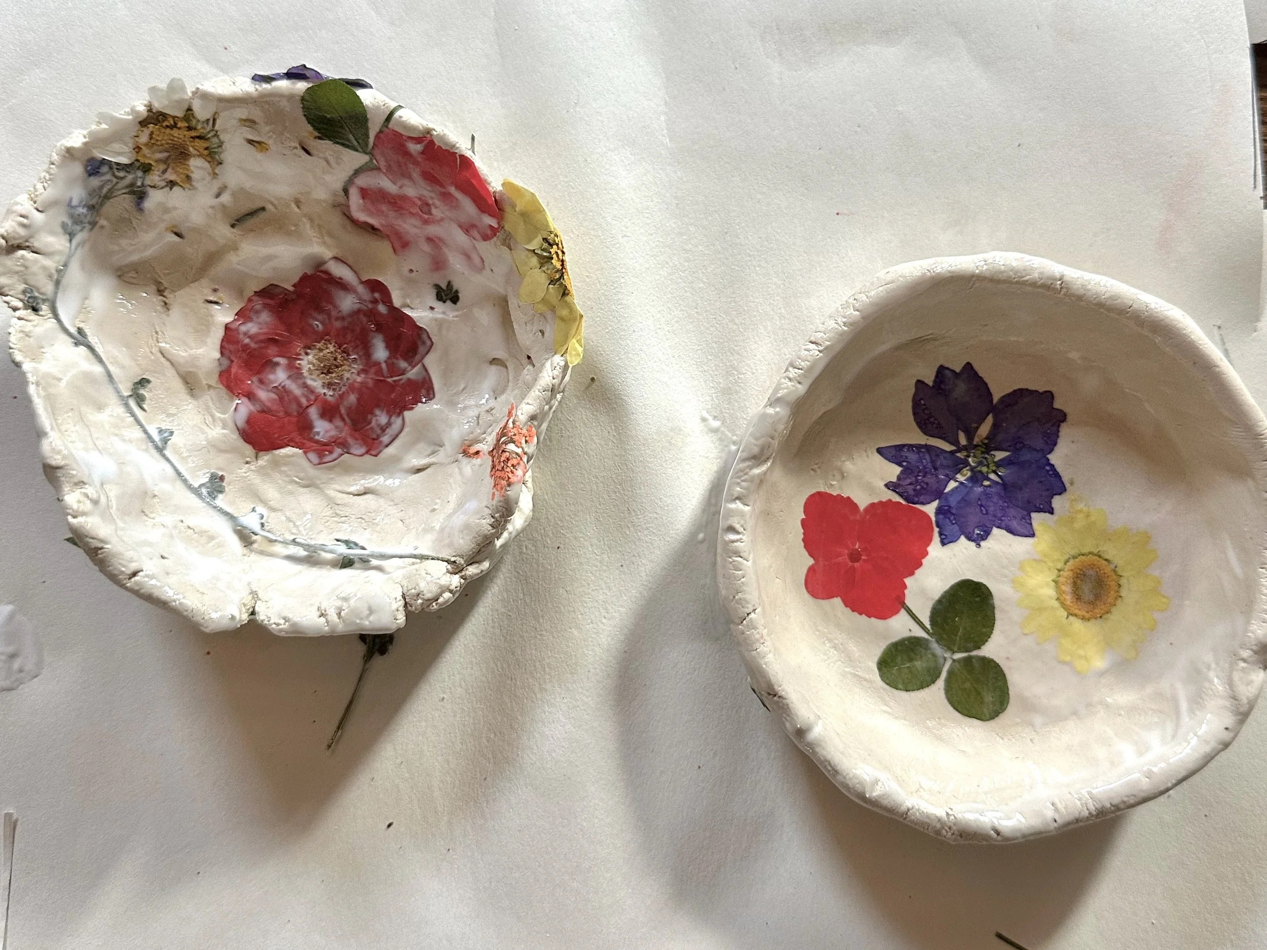Nature Pinch Pots