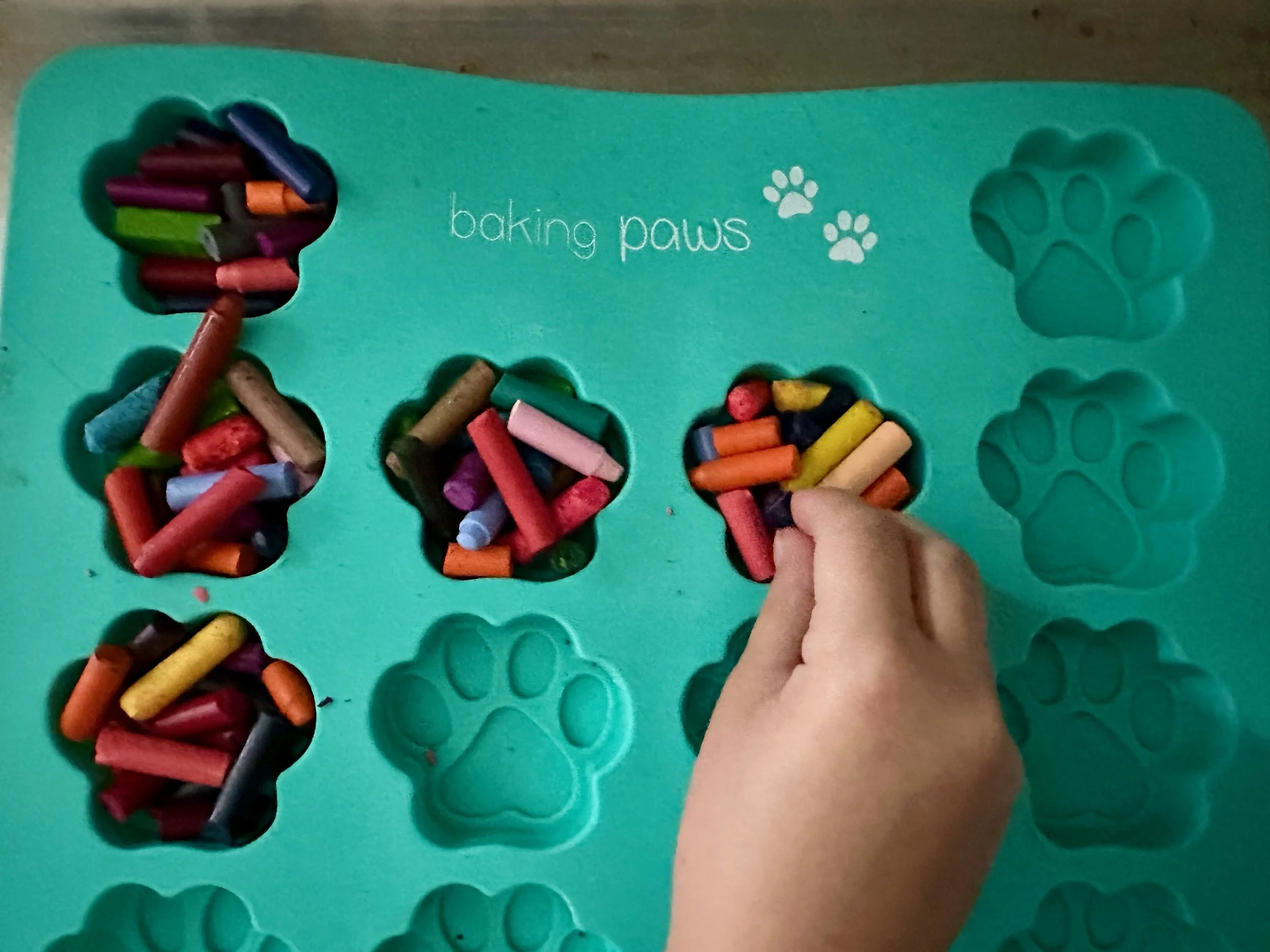 Tie-Dye Crayons