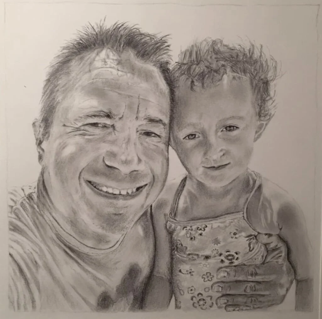 Father and daughter