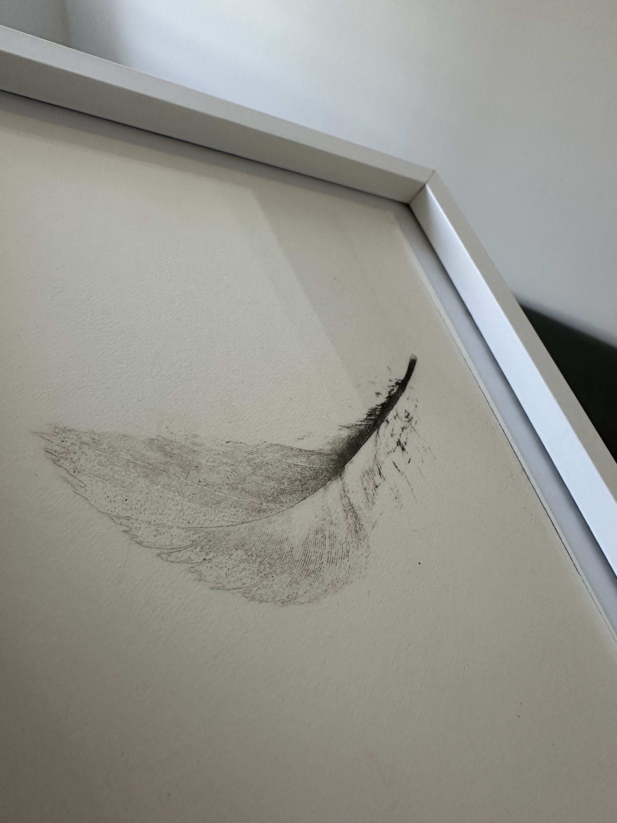 Silence (white frame)