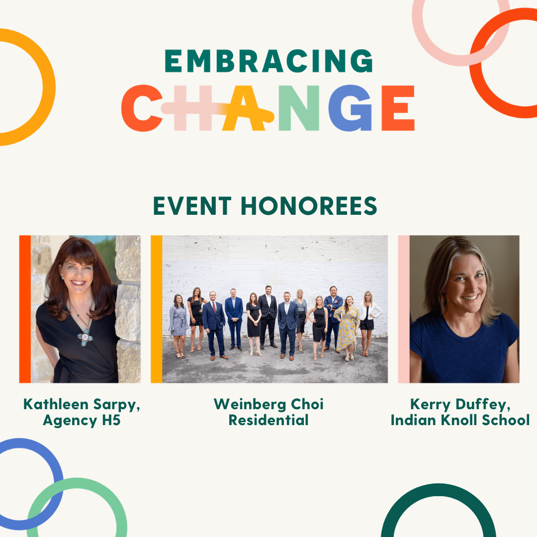 Celebrating our Embracing Change Honorees
