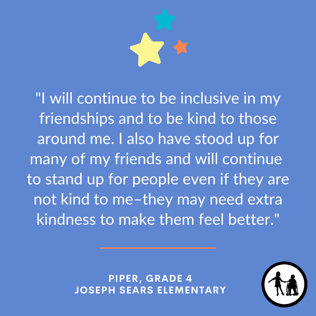 Celebrating our Friendship February Student Winner: Piper