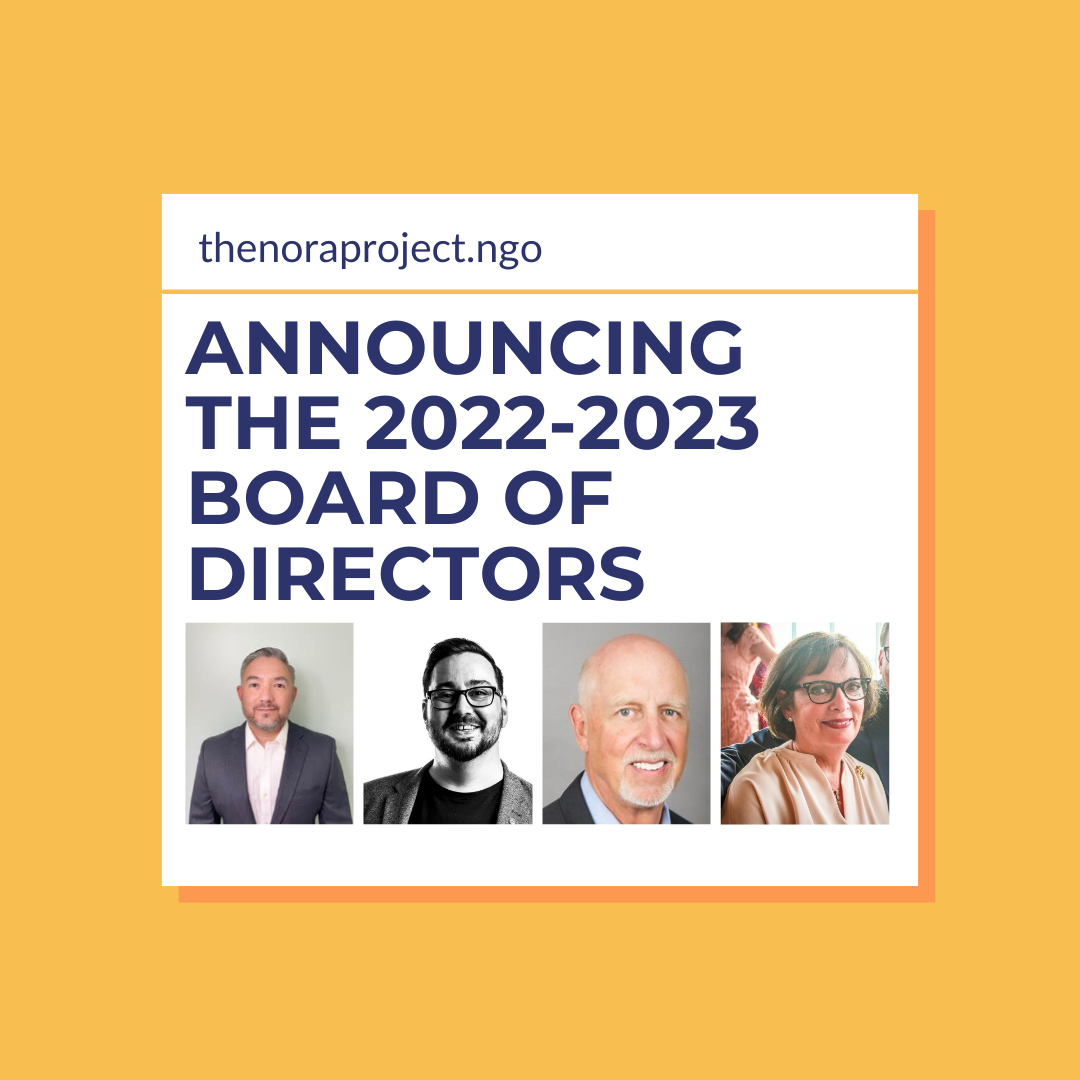 The Nora Project Announces the 2022-2023 Board of Directors