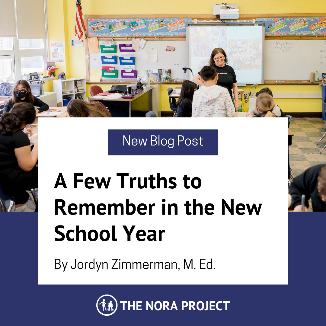 A Few Truths to Remember in the New School Year