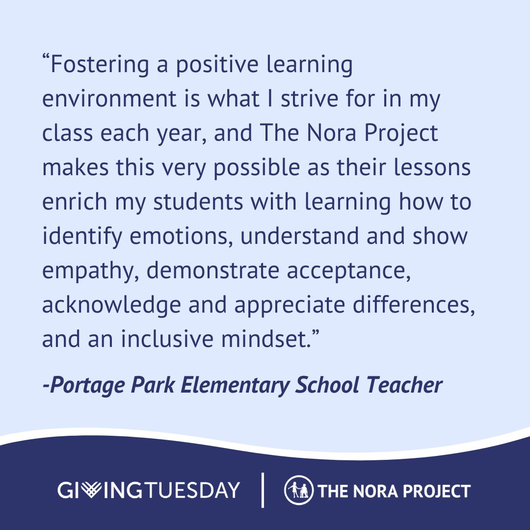 This Giving Season, The Nora Project is proud to champion the theme of Empowering Future Leaders. Our mission to build inclusive classrooms and communities is dedicated to nurturing the next generation of empathetic change makers. We believe every st