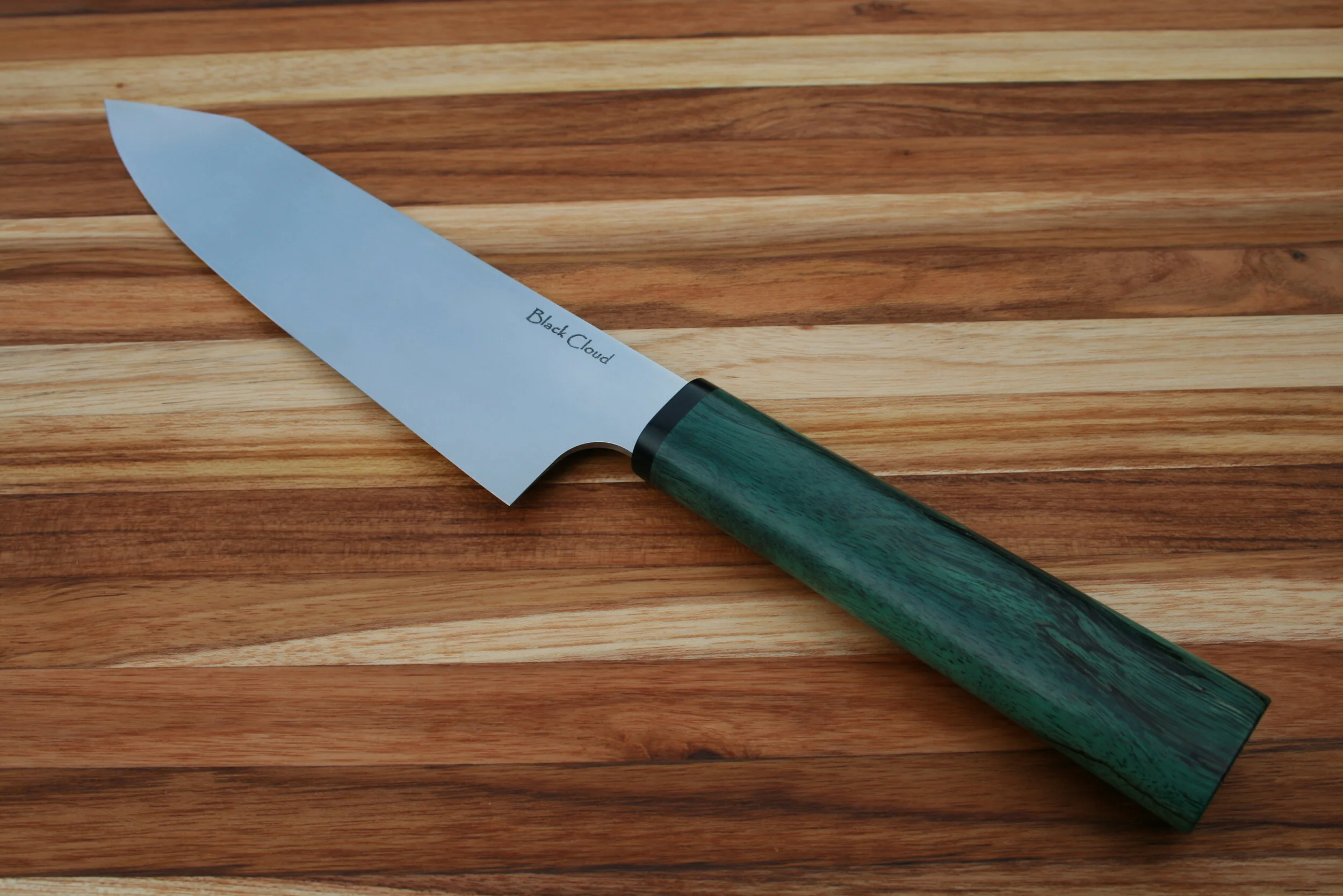 Hand forged knives-black cloud