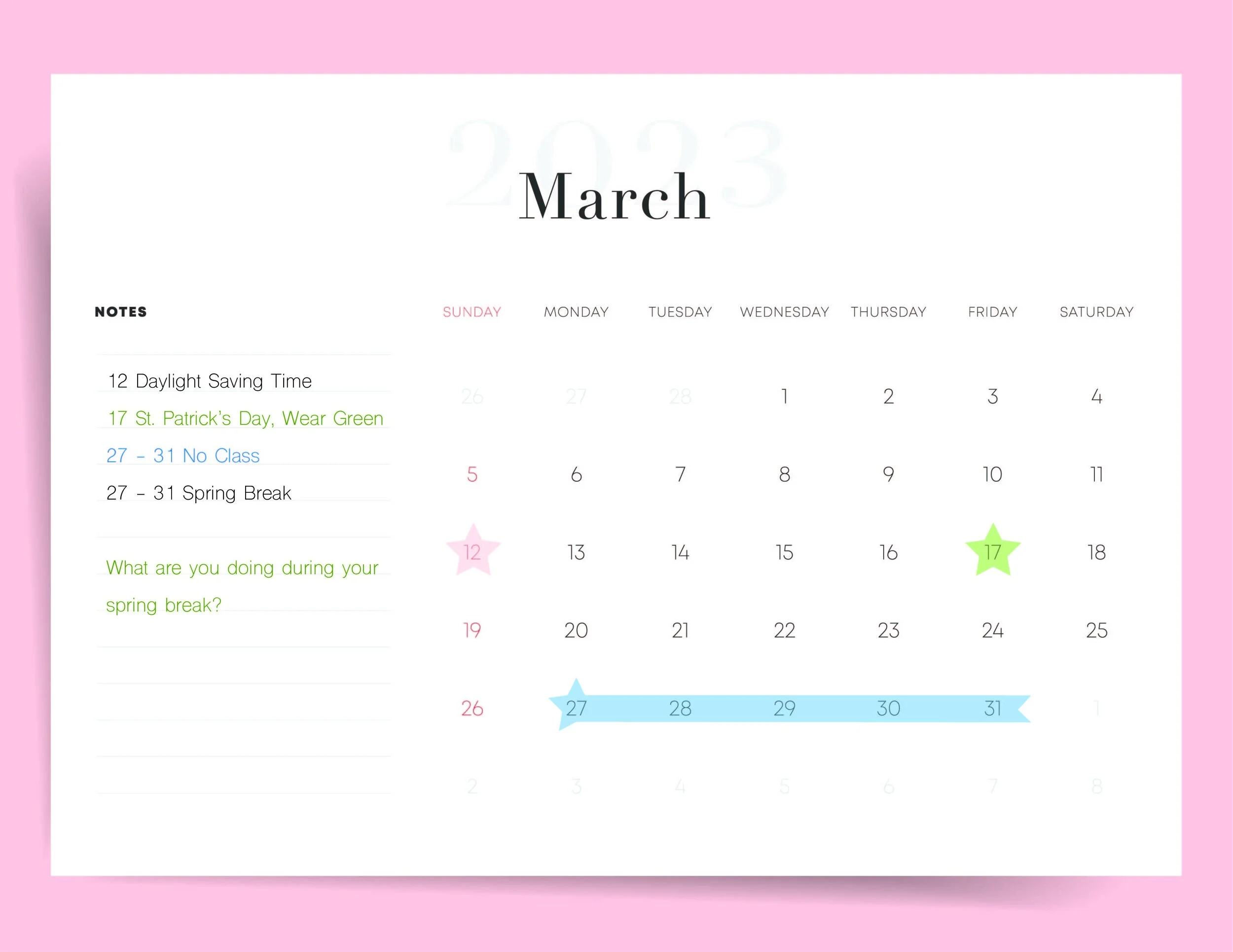 Calendar Dance Arts Unlimited