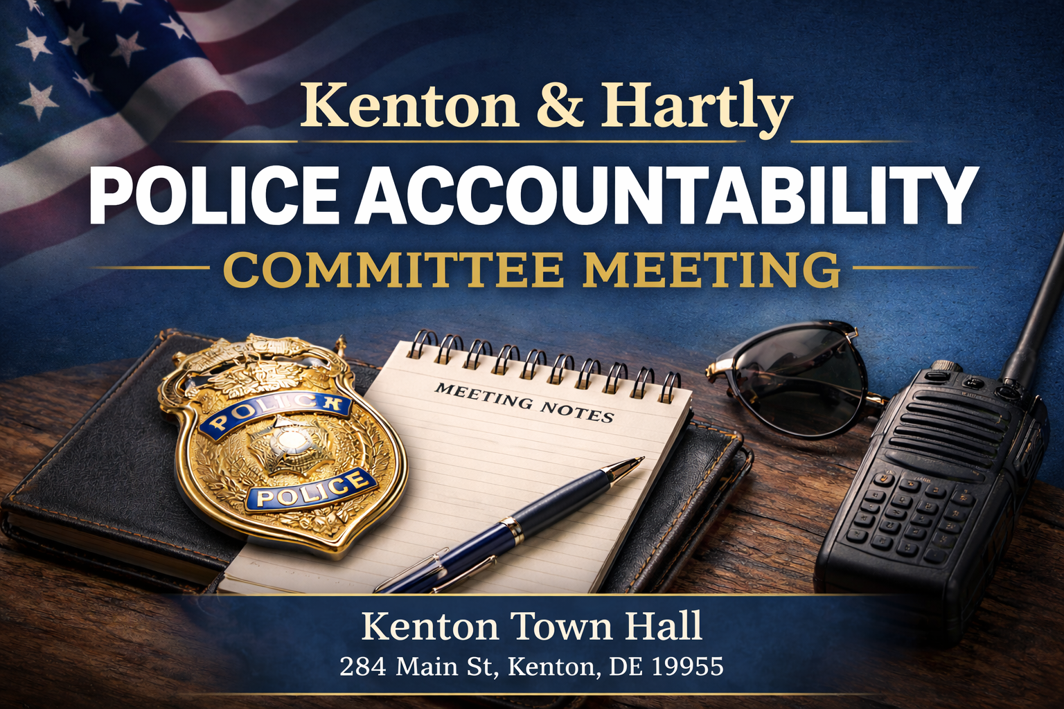 Hartly-Kenton Police Accountability Committee Meeting