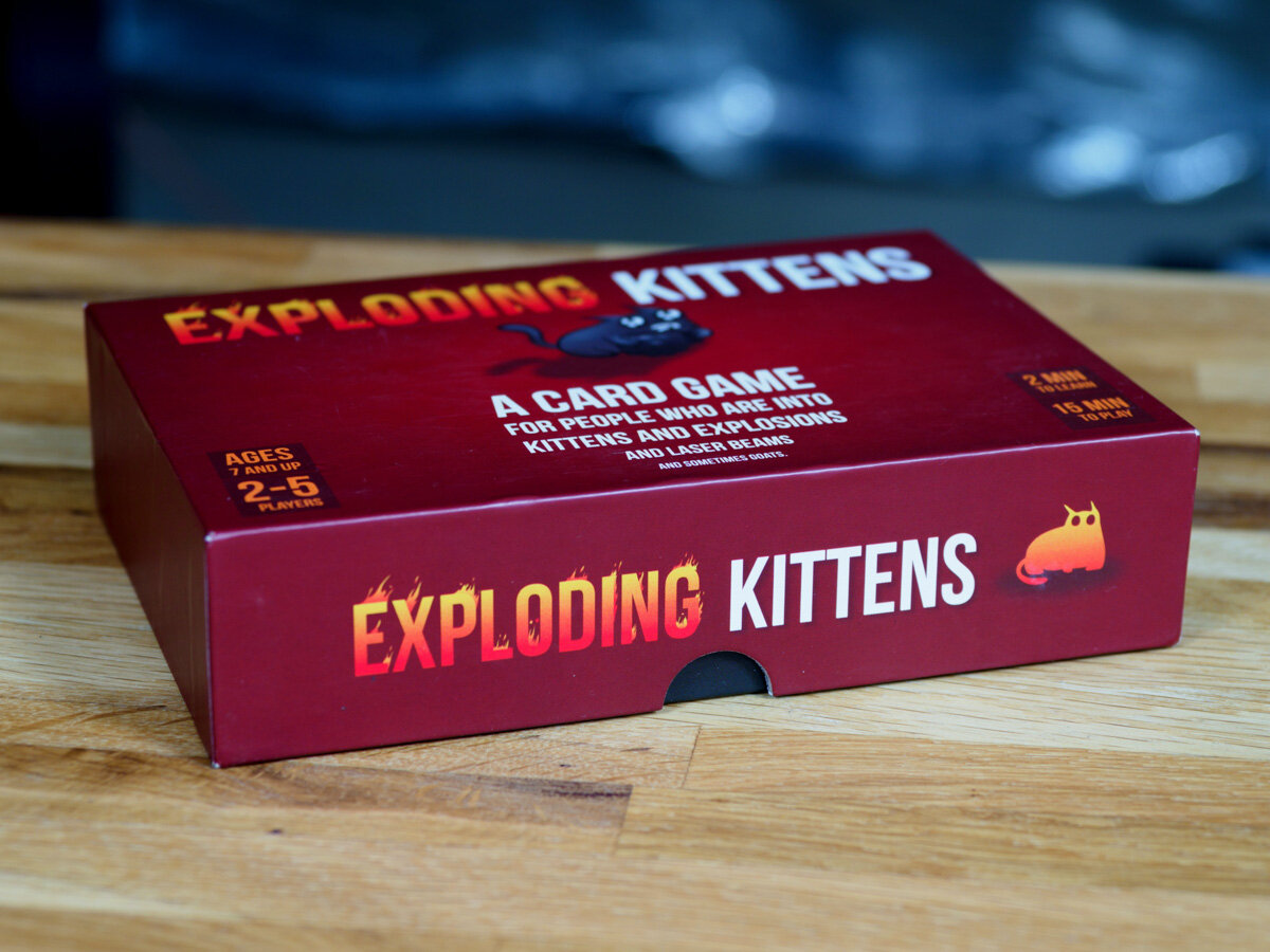 Exploding Kittens - Travel Games For Couples