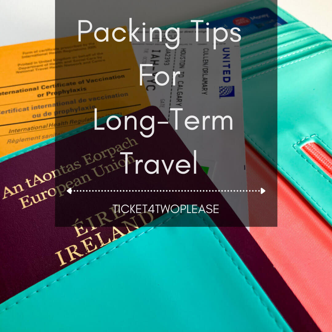 Packing Tips for Long-Term Travel