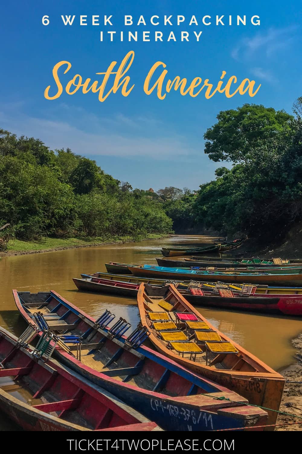 6-week South America Backpacking Itinerary
