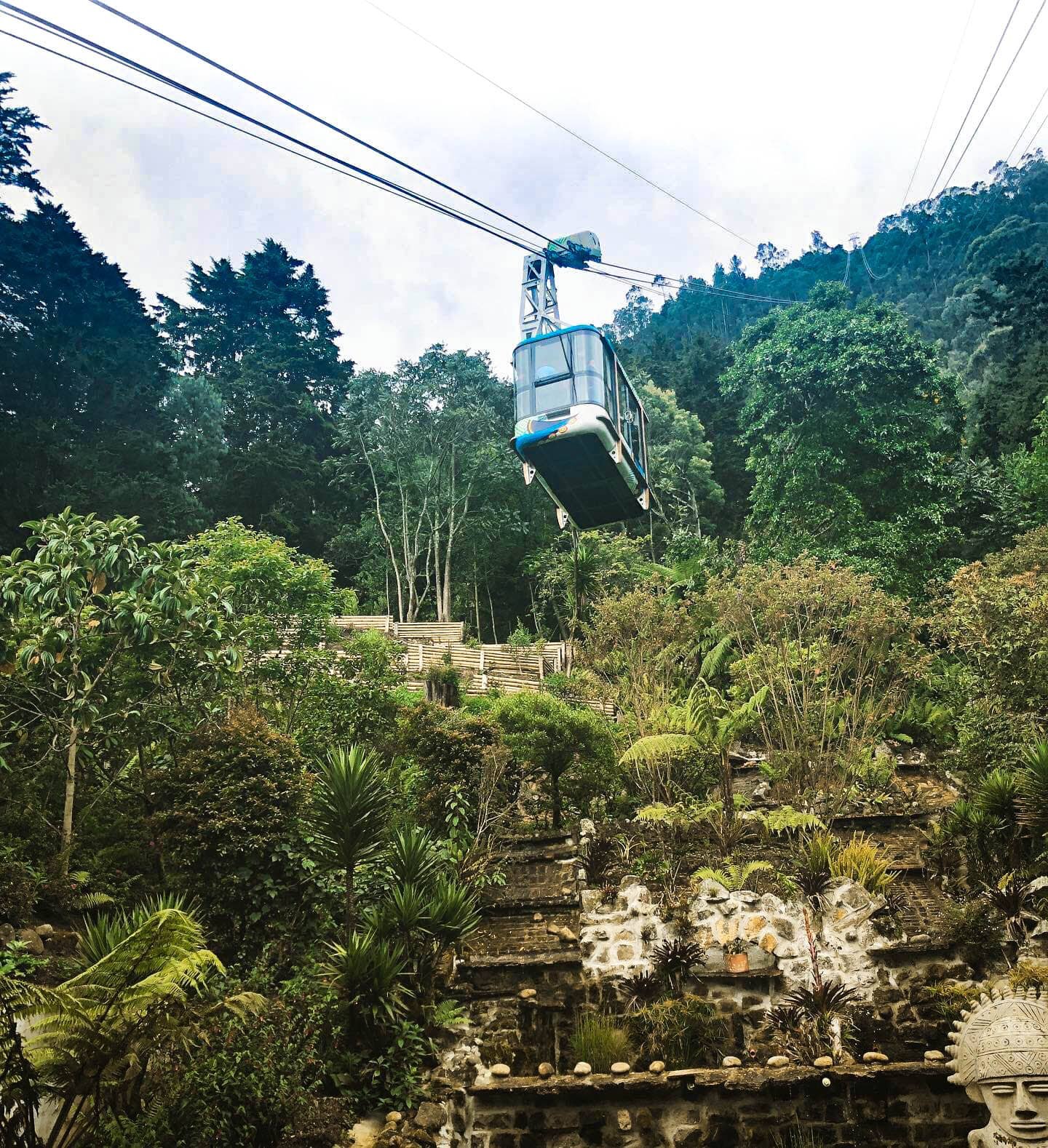 Monserrate Cable Car - Bogota - Colombia