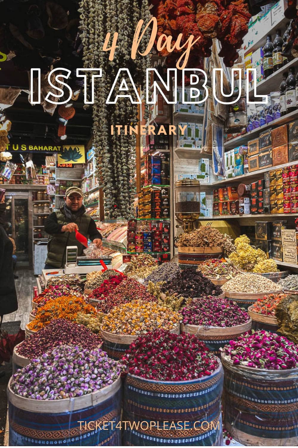 travel itinerary istanbul 4 days