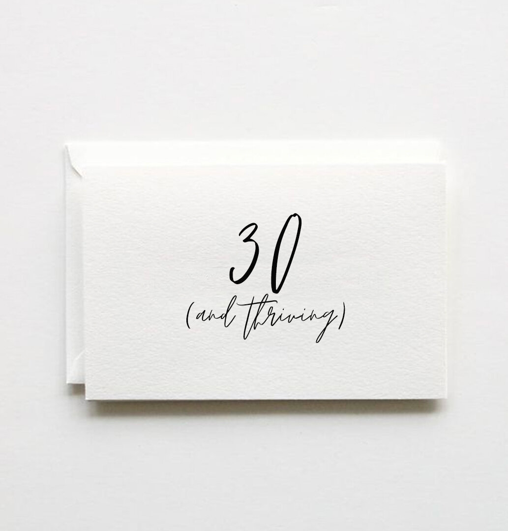 30 and thriving