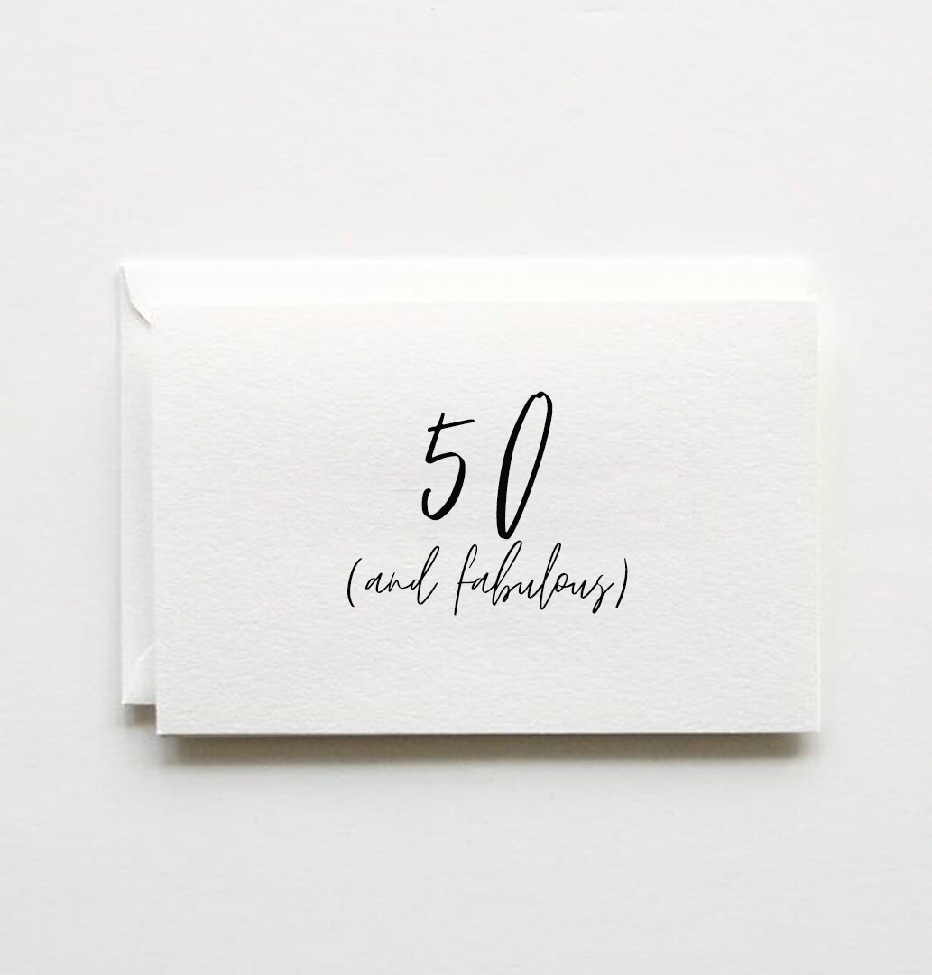 50 and fabulous