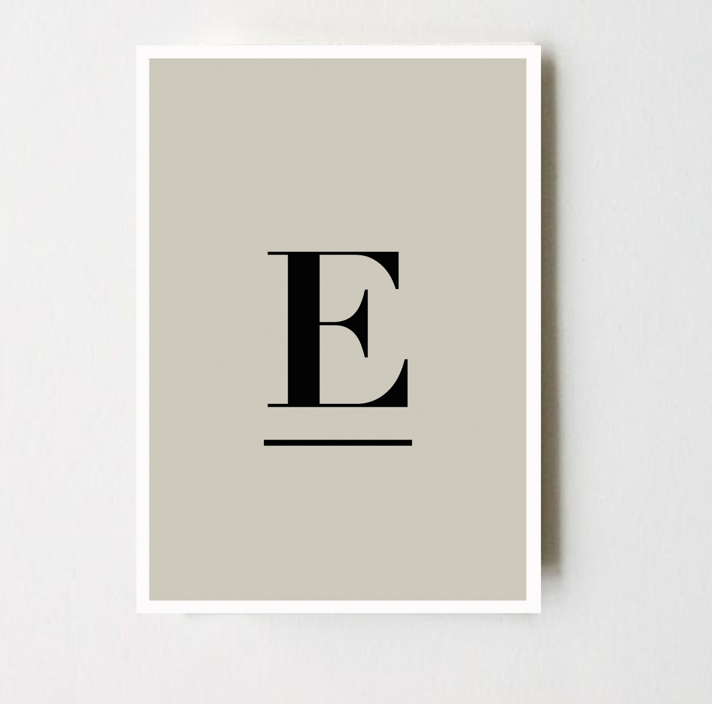 Alphabet Letter Postcard