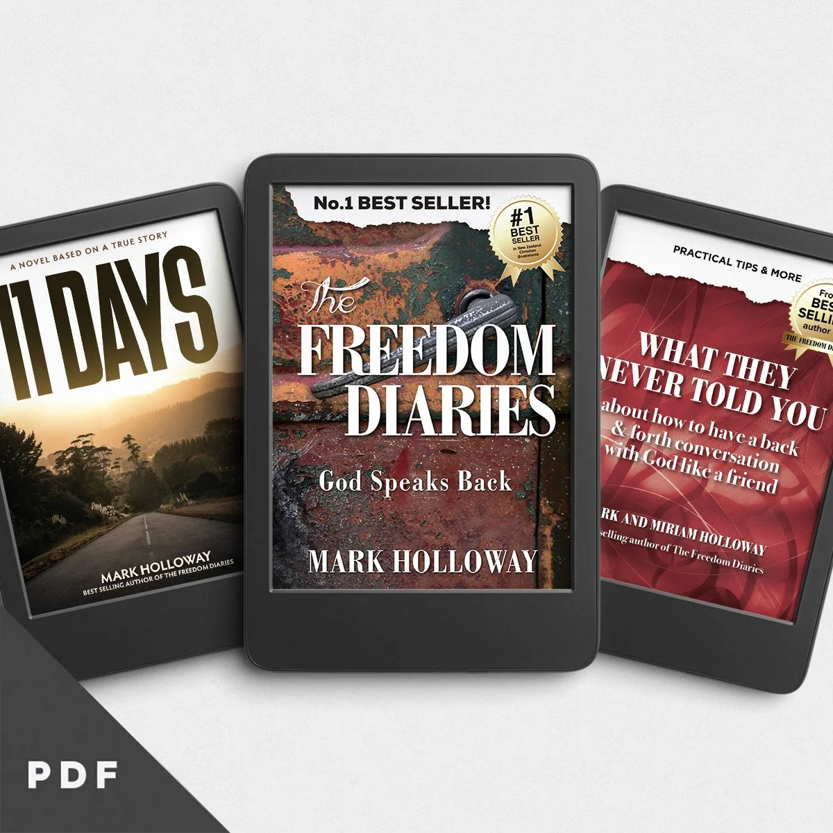 BUNDLE #1: Best Seller Bundle (The Freedom Diaries, 11DAYS, What they never told you. Save 15%)