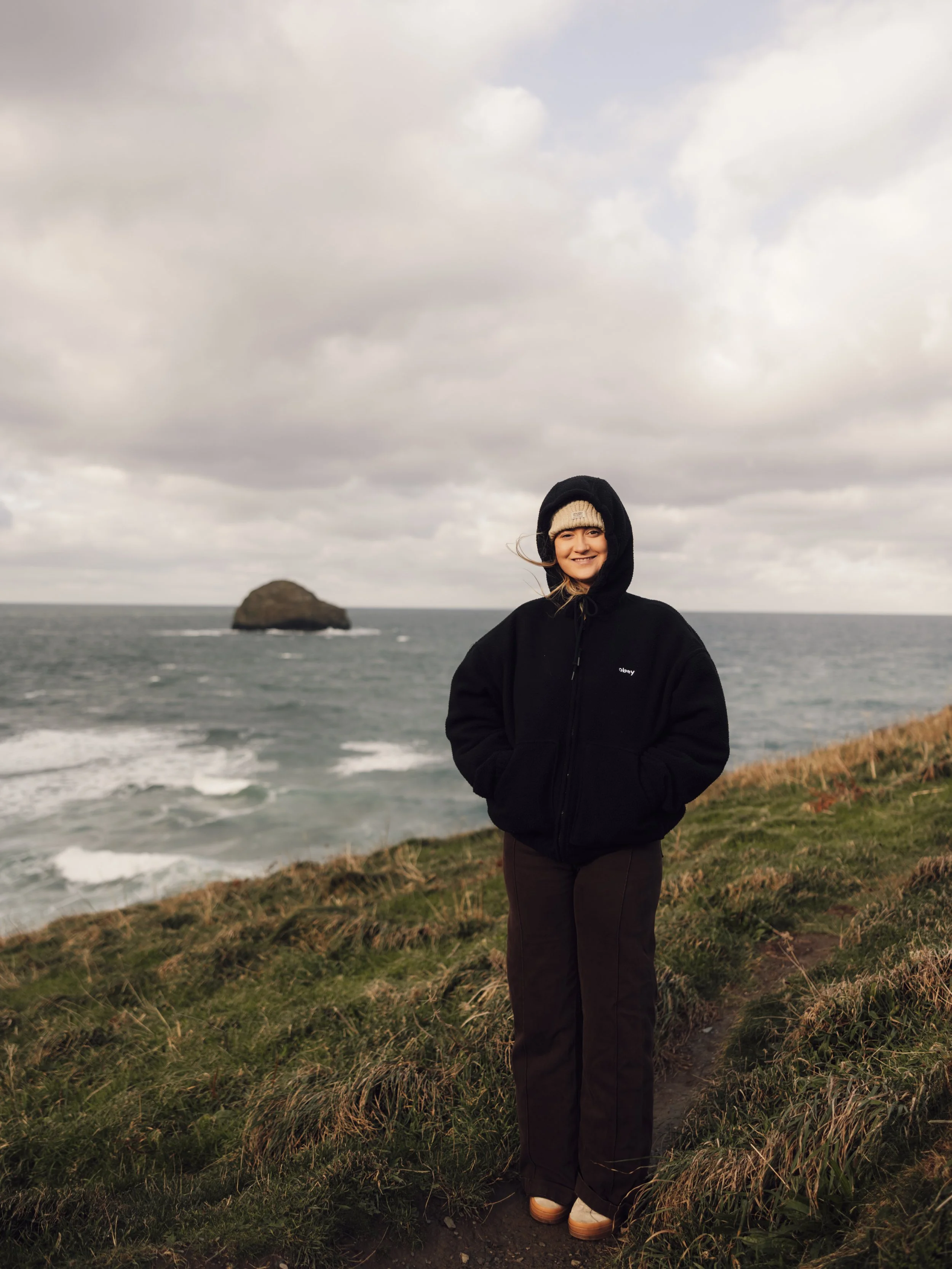 Portrait of Heather, the owner of Honey & Heather, a wedding photographer from South Wales in the UK who is moving her whole business to Australia.