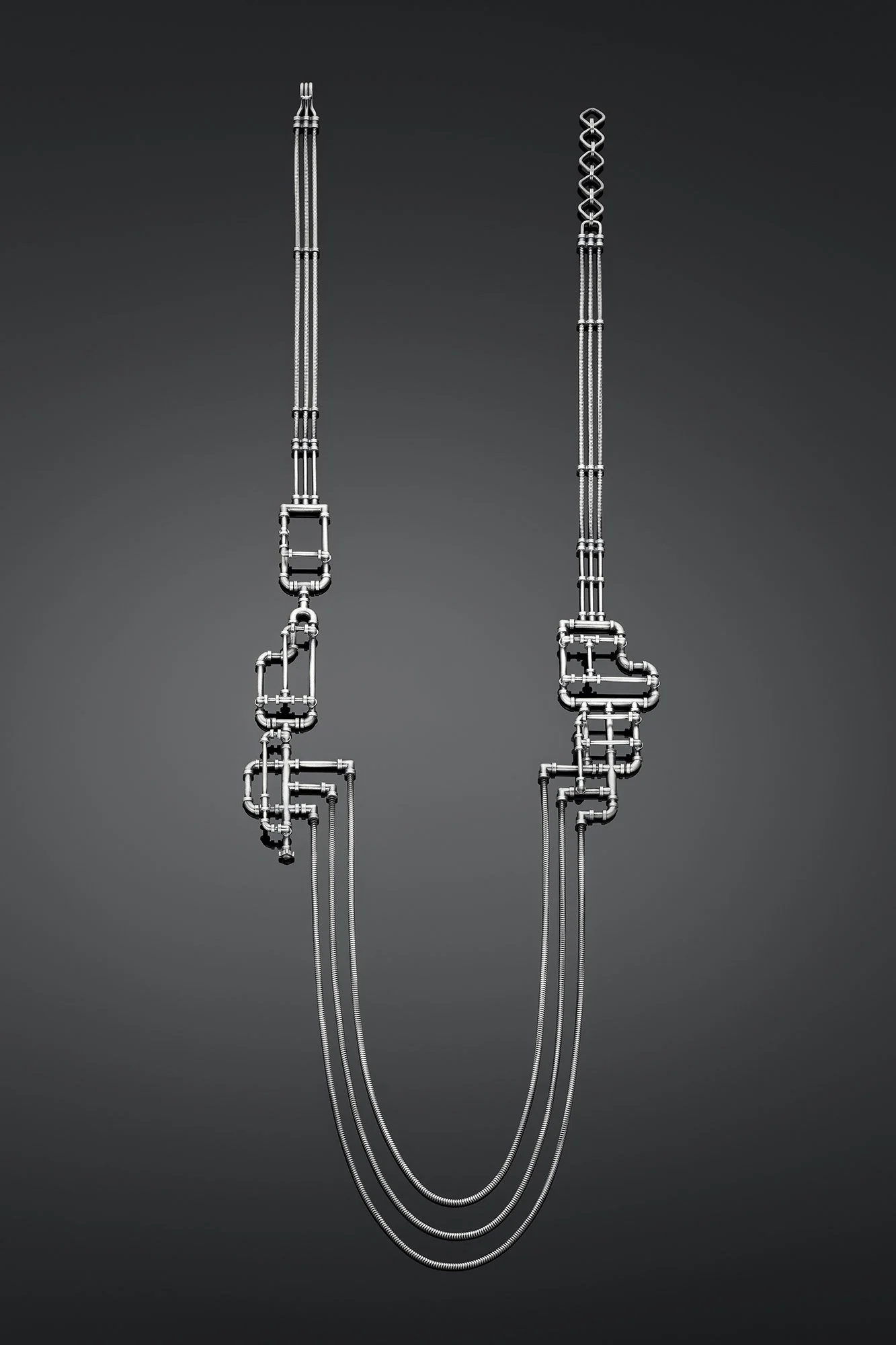  Long Pipe Necklace 