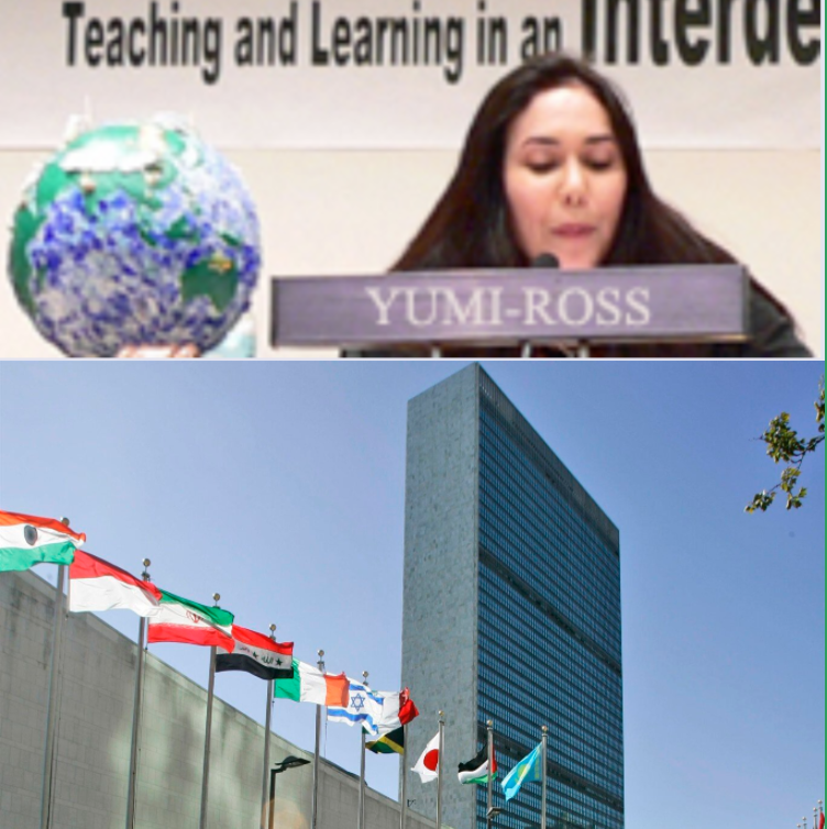 Yumi Spoke at the United Nations