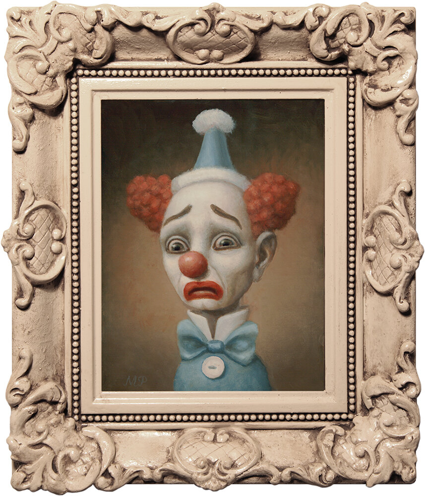 Blue Clown Three