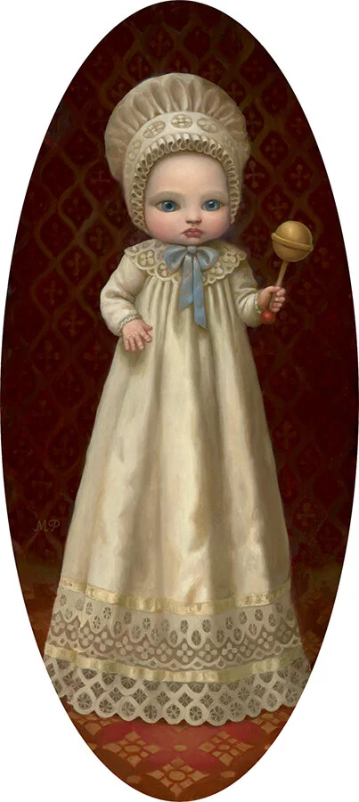 Baby with a Rattle