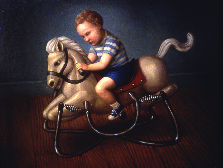 Boy on a Rocking Horse