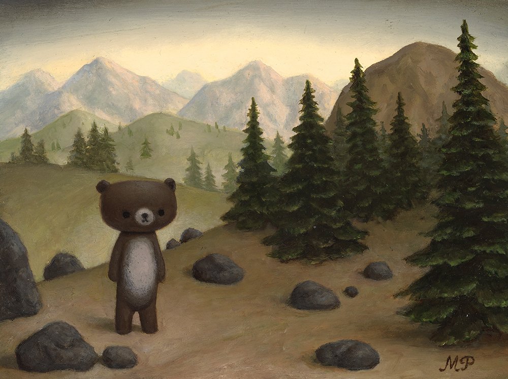 Bear in the Mountains