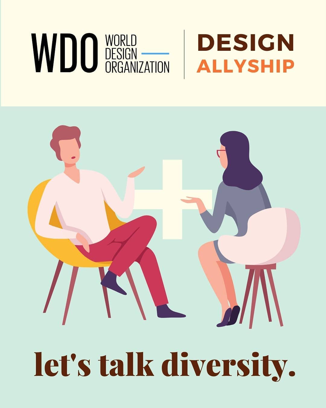 Join Design Allyship and the @worlddesignorg on June 29 for Let's Talk: Diversity, a 24-hour free virtual Livestream featuring sessions and workshops from designers around the world. Our co-founder @catriz.id will close out the event at 7:30 pm EST w