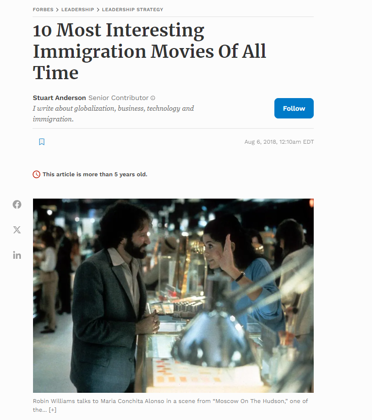 10 Most Interesting Immigration Movies Of All Time